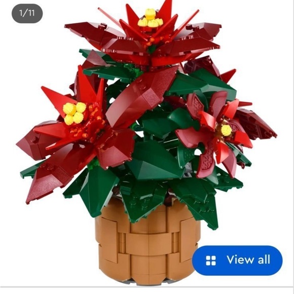 LEGO 10370 Poinsettia - Picture 2 of 3